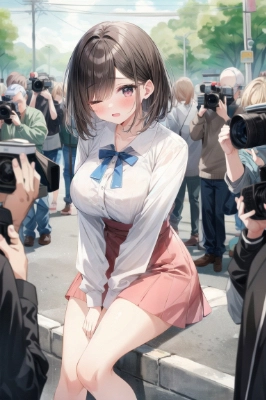 スカートの中は撮っちゃだめっ...！
