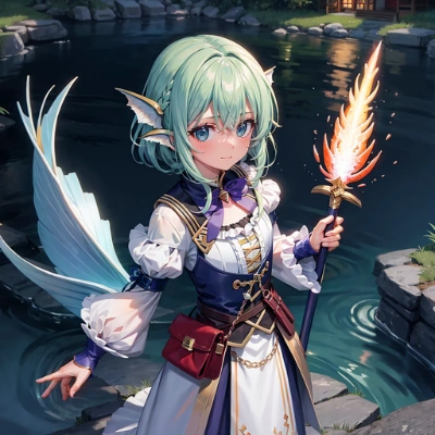 古池の巫女