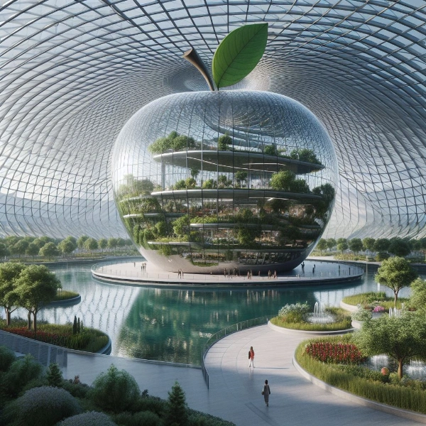 林檎型のドーム