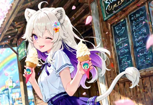 今日はバニラの気分