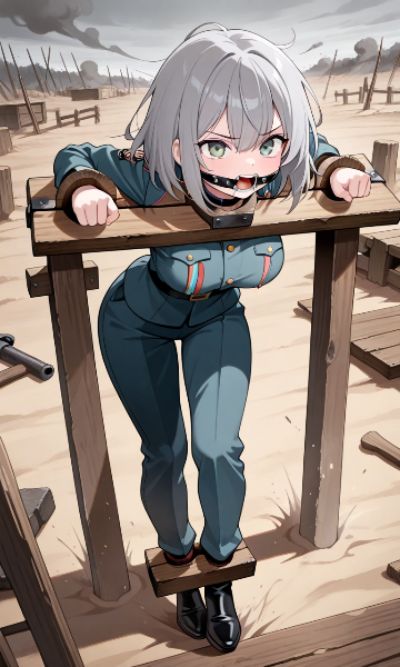 荒野の囚われの戦士