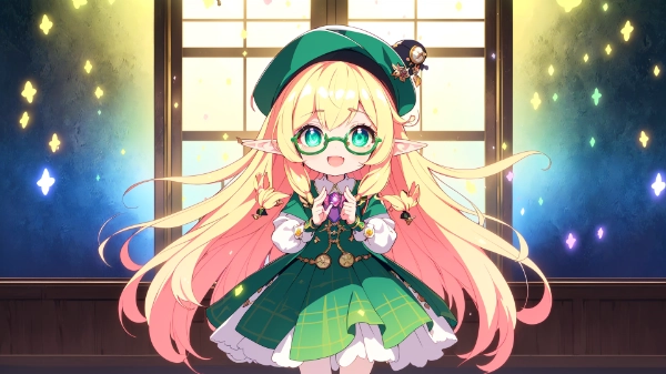 すーぱーでふぉるとめがねっこえるふがーる