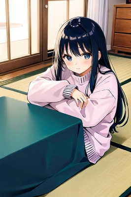 「なんか変なコタツねぇ」