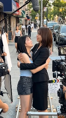 青春映画撮影中