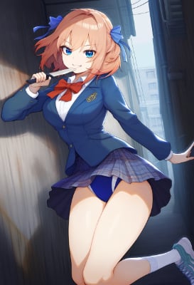 ナイフ女子学生