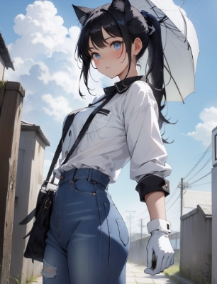 白手袋の少女 v4