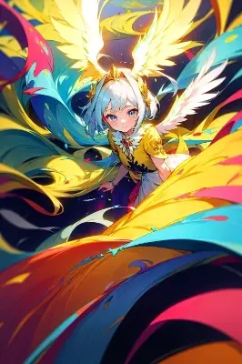 Rainbow Angel
