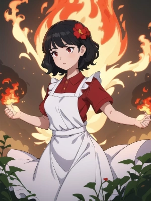 炎の少女