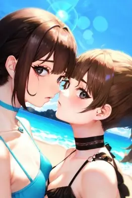 頬寄せ2