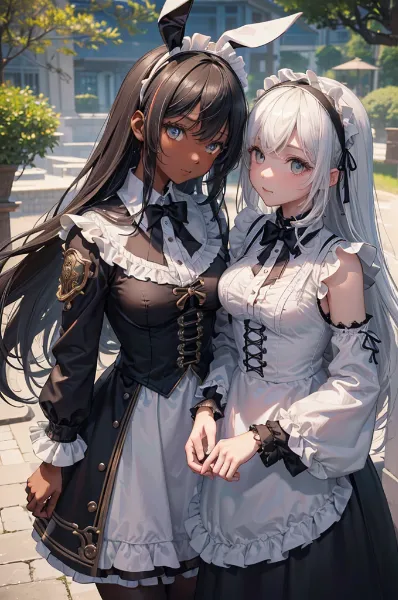 二人はふたごメイド