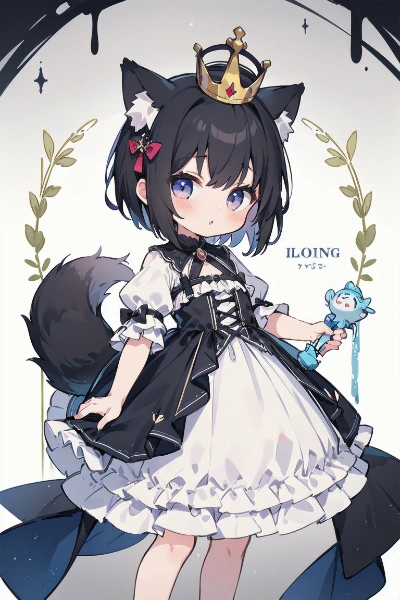 お姫様なおおかみ娘