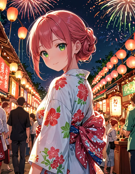 手を引かれて