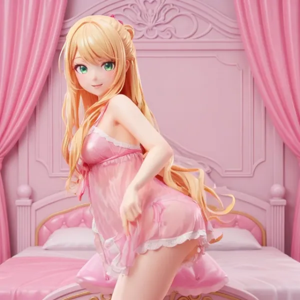 動画◆フィギュア風 レクシア・フォン・アルセリア ベビードール2