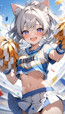 猫耳チアリーダー