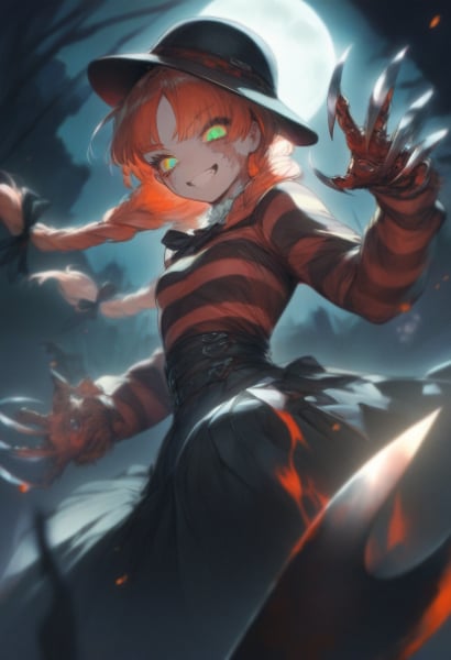 女体化サイボーグなフレディ・クルーガー(エルム街の悪夢)