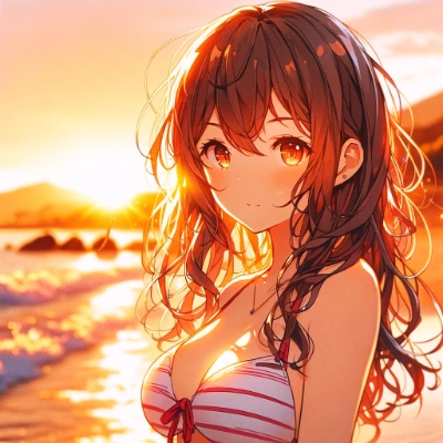 心夏とアンニュイサンセット