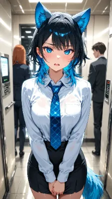 🐺🛗「……これ、まだ乗るの！？」