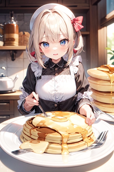 pancake girl