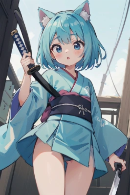 お命頂戴ニャ