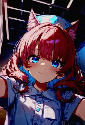 夜の検診ですー