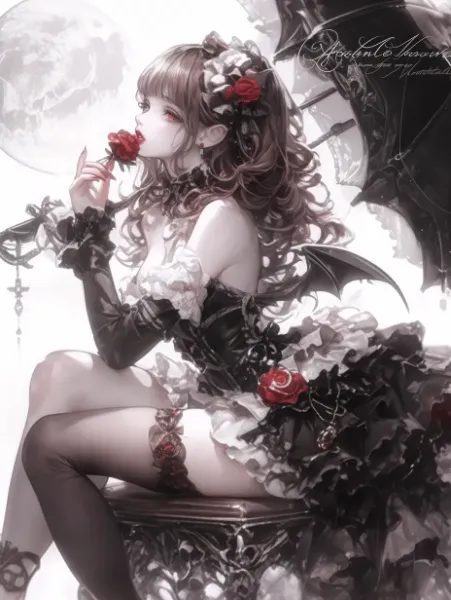 コウモリの女の子