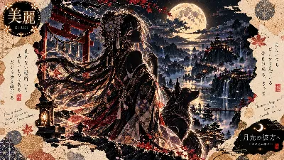 月光の彼方へ ～狼と歩む夜～