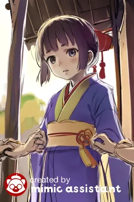 和風女の子