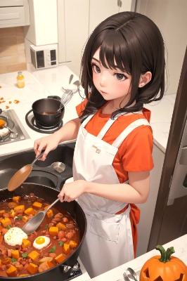 cooking pumpkin food