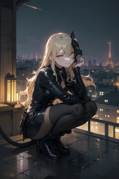 怪盗黒猫 in Paris