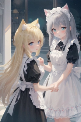 猫耳メイド