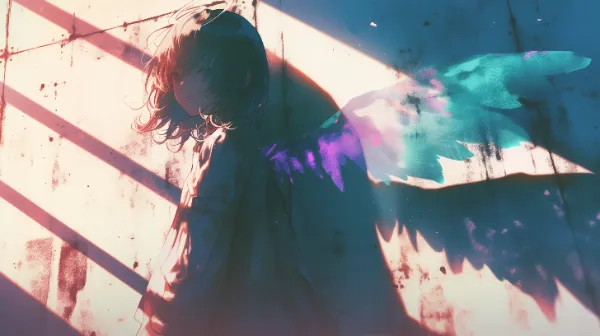 その背に映る翼で