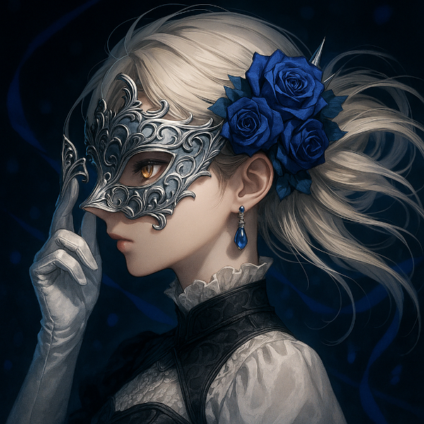 青い薔薇の仮面に隠された秘密