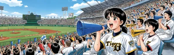 スタンドの熱き声援少女の挑戦