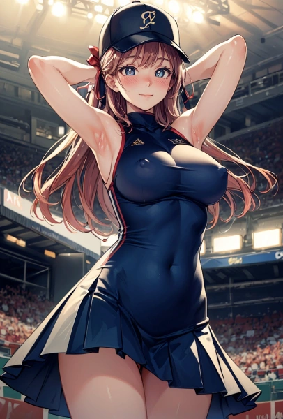 チアガールの彼女