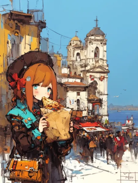 ナポリで食べ歩き