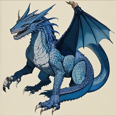 blue dragon