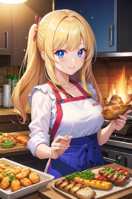 美少女　塩焼き