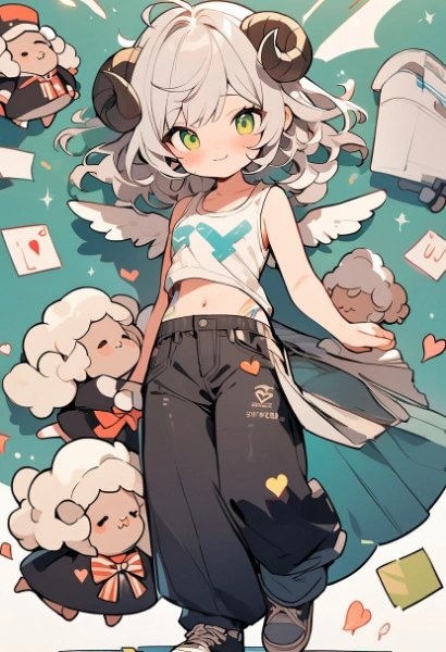 同じプロンプトから同じ作品が出てこないのは本当に面白い！