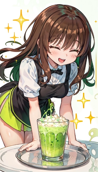 お待たせしましたー