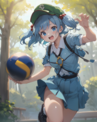 河城にとりとドッジボール！(part7)