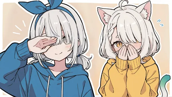 メカクレ