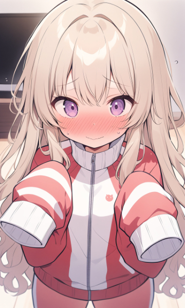 【よその子】妹ちゃんの萌え袖