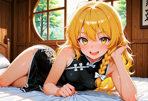 チャイナ服の魔理沙
