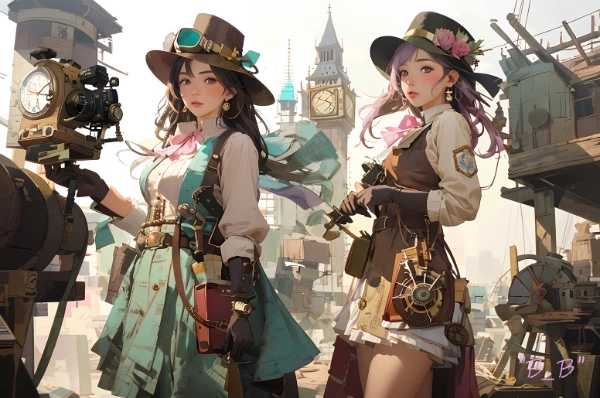 スチームパンクの波は国境を越えて：４