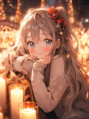 クリスマスキャンドル