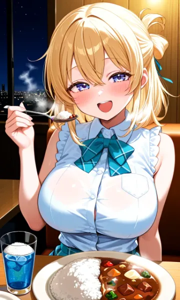 カレーが主食の娘