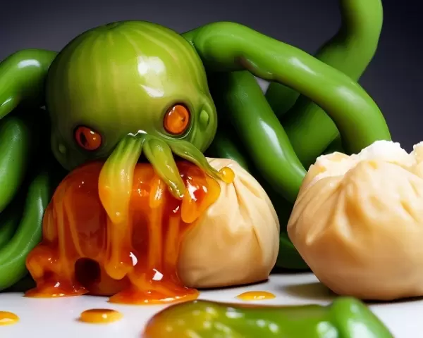 みたらし団子を生産するクトゥルフ