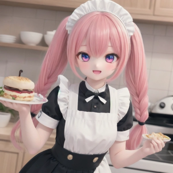 「ご主人様、お昼ごはんよー」