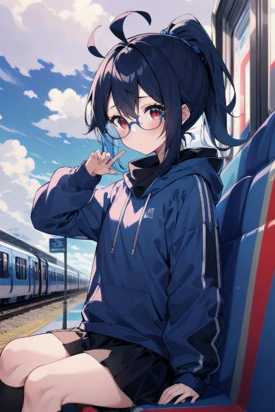 メガネキャラ　イムラさんがメガネかけたみたいになったぞ？？
