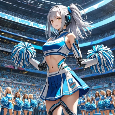 お題「チアリーダー」　サイボーグでも、いいですか？